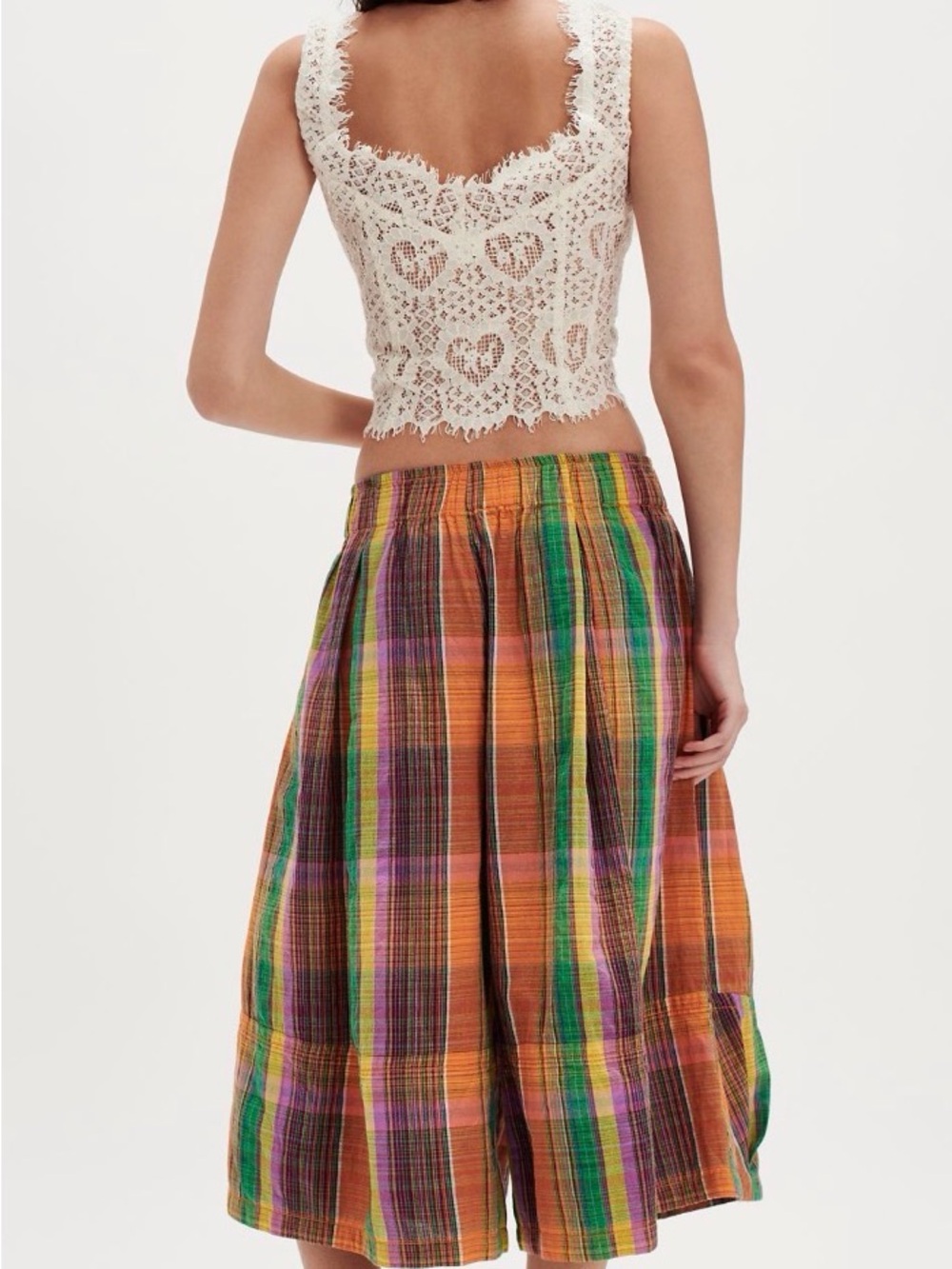 Free People Ivy Wide-Leg Culottes size medium. Like new. With pockets - Picture 2 of 6